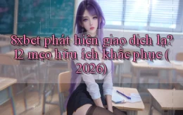 8xbet phát hiện giao dịch lạ 12 mẹo hữu ích khắc phục (2026)