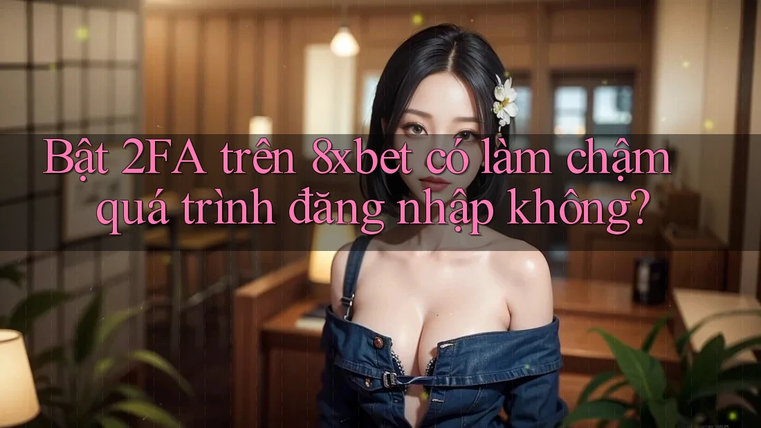 Bật 2FA trên 8xbet có làm chậm quá trình đăng nhập không? Bật 2FA trên 8xbet có làm chậm quá trình đăng nhập không?
