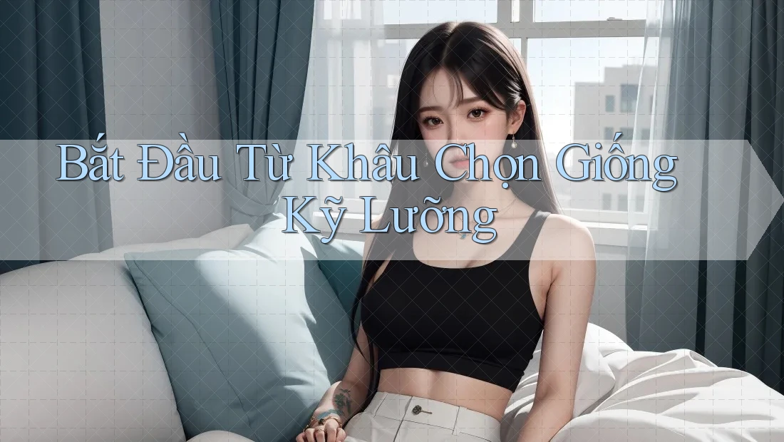 Bắt Đầu Từ Khâu Chọn Giống Kỹ Lưỡng Bắt Đầu Từ Khâu Chọn Giống Kỹ Lưỡng