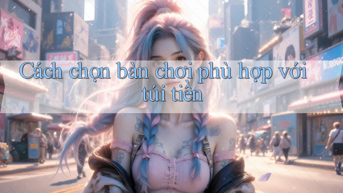 Cách chọn bàn chơi phù hợp với túi tiền Cách chọn bàn chơi phù hợp với túi tiền