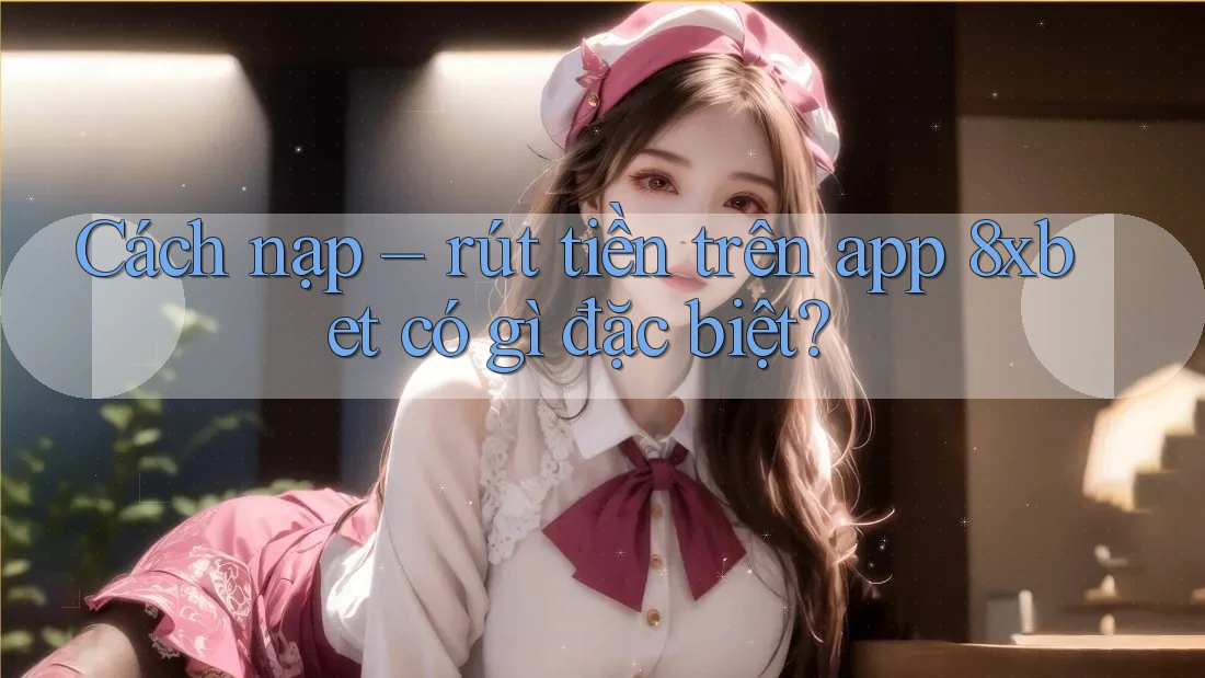 Cách nạp – rút tiền trên app 8xbet có gì đặc biệt?