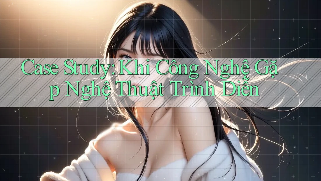Case Study: Khi Công Nghệ Gặp Nghệ Thuật Trình Diễn Case Study: Khi Công Nghệ Gặp Nghệ Thuật Trình Diễn