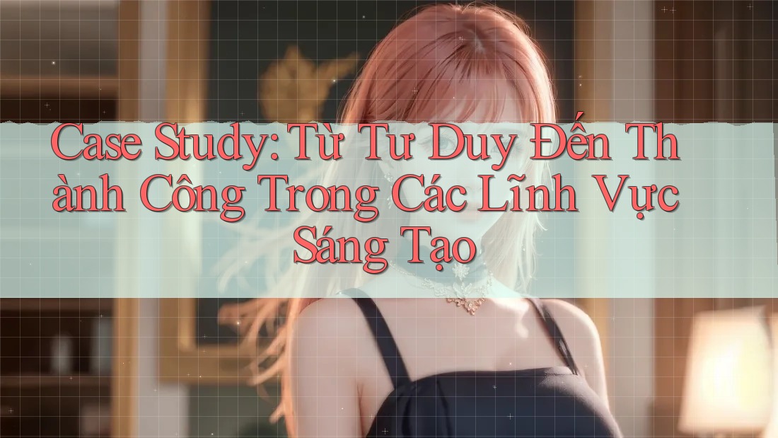 Case Study: Từ Tư Duy Đến Thành Công Trong Các Lĩnh Vực Sáng Tạo Case Study: Từ Tư Duy Đến Thành Công Trong Các Lĩnh Vực Sáng Tạo