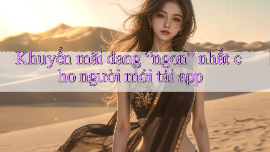 Khuyến mãi đang “ngon” nhất cho người mới tải app
