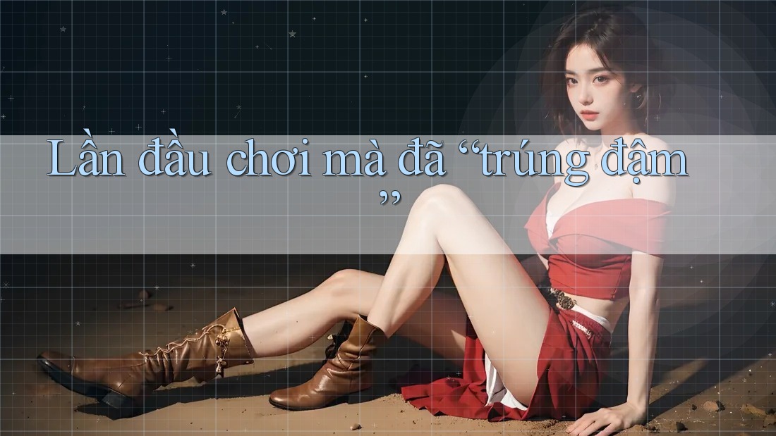 Lần đầu chơi mà đã “trúng đậm” Lần đầu chơi mà đã “trúng đậm”