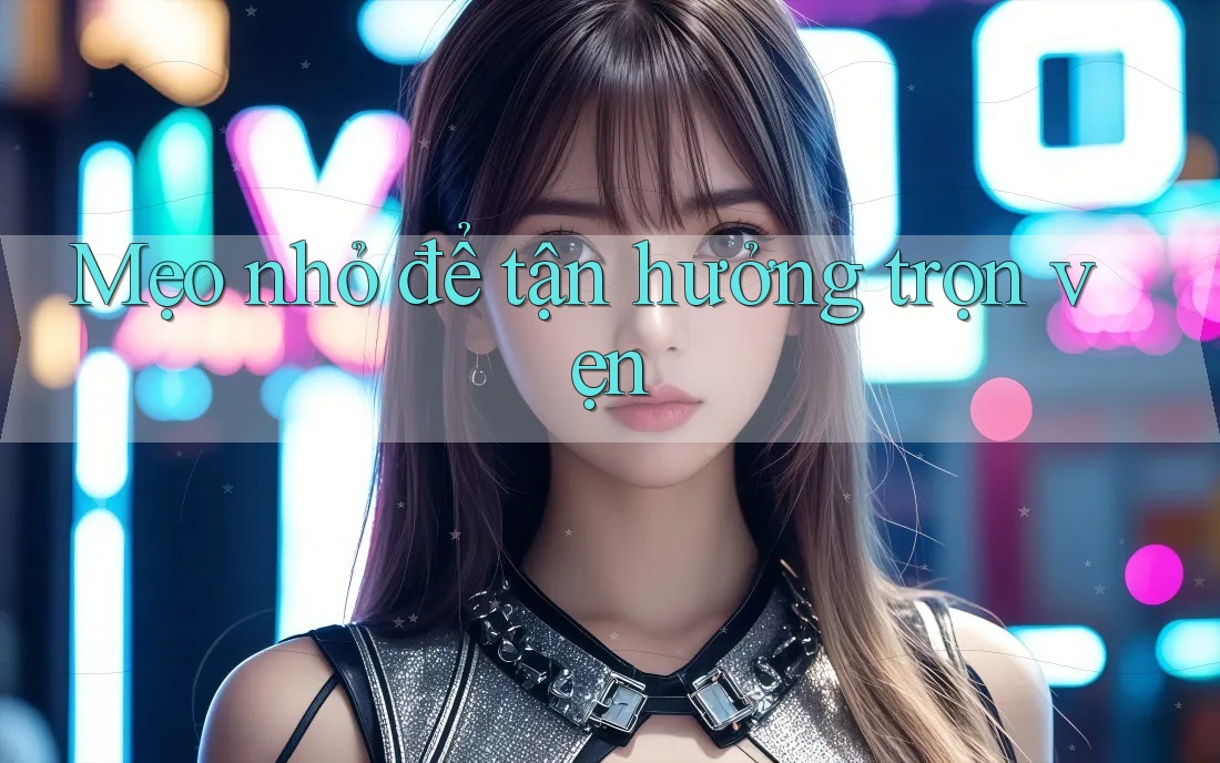 Mẹo nhỏ để tận hưởng trọn vẹn Mẹo nhỏ để tận hưởng trọn vẹn