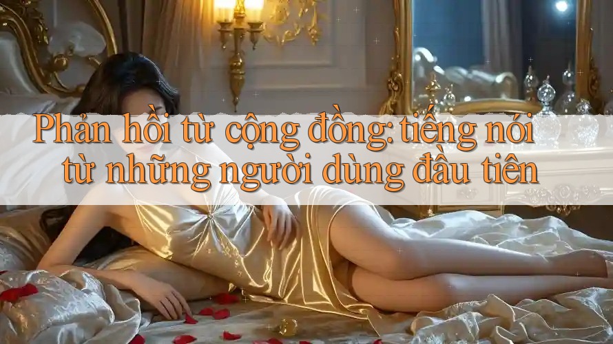 Phản hồi từ cộng đồng: tiếng nói từ những người dùng đầu tiên