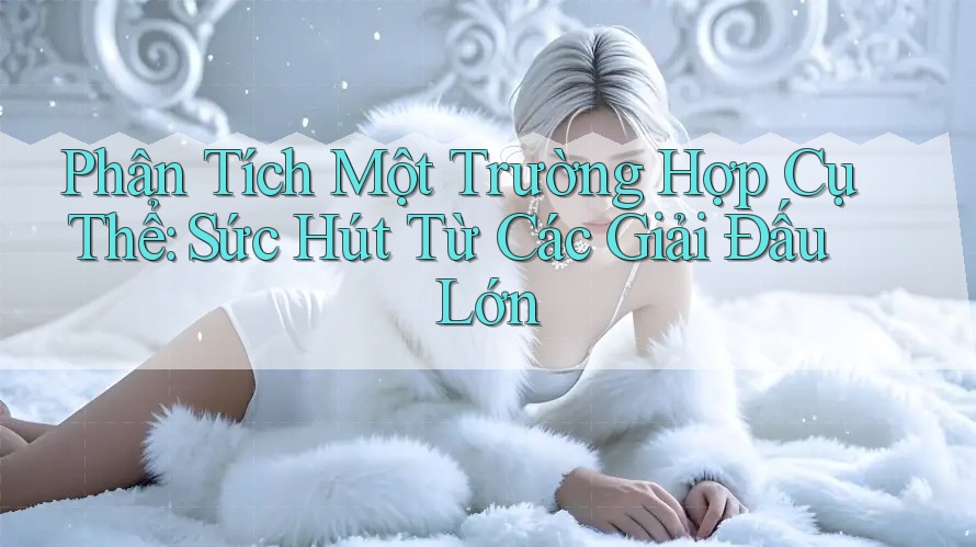 Phân Tích Một Trường Hợp Cụ Thể: Sức Hút Từ Các Giải Đấu Lớn Phân Tích Một Trường Hợp Cụ Thể: Sức Hút Từ Các Giải Đấu Lớn