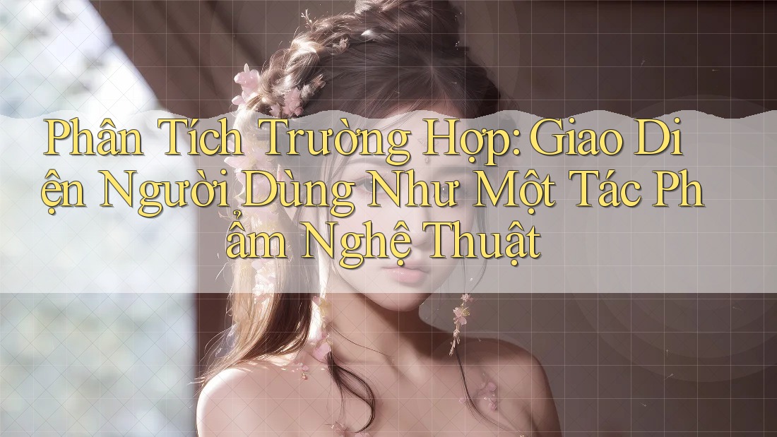 Phân Tích Trường Hợp: Giao Diện Người Dùng Như Một Tác Phẩm Nghệ Thuật Phân Tích Trường Hợp: Giao Diện Người Dùng Như Một Tác Phẩm Nghệ Thuật