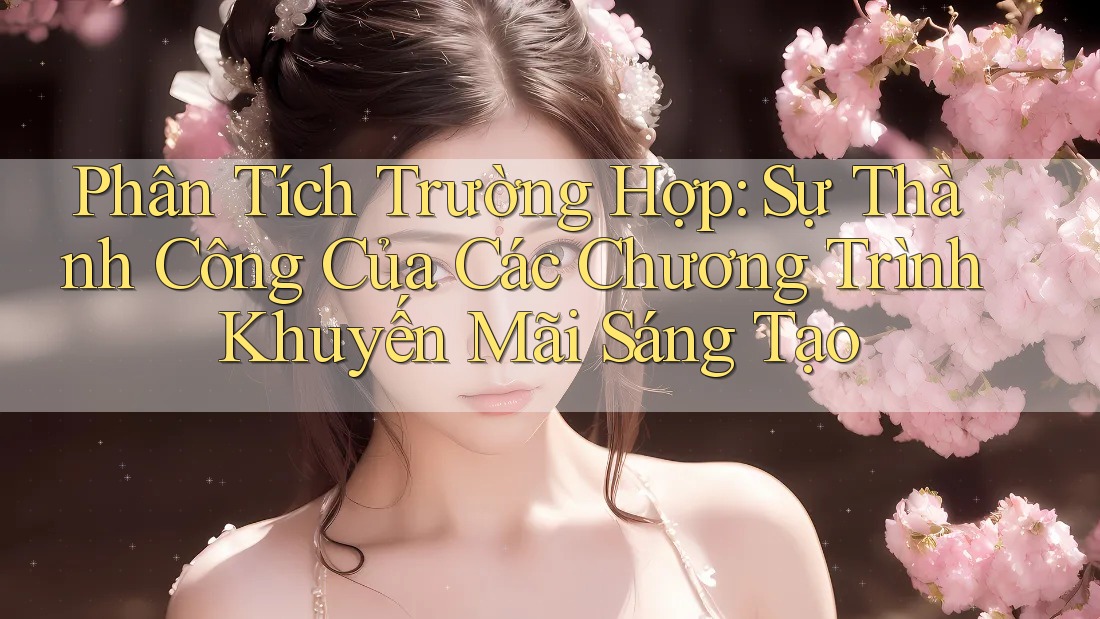 Phân Tích Trường Hợp: Sự Thành Công Của Các Chương Trình Khuyến Mãi Sáng Tạo Phân Tích Trường Hợp: Sự Thành Công Của Các Chương Trình Khuyến Mãi Sáng Tạo