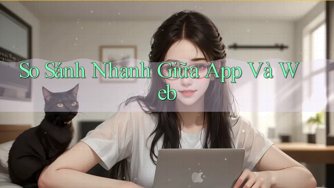 So sánh nhanh giữa app và web
