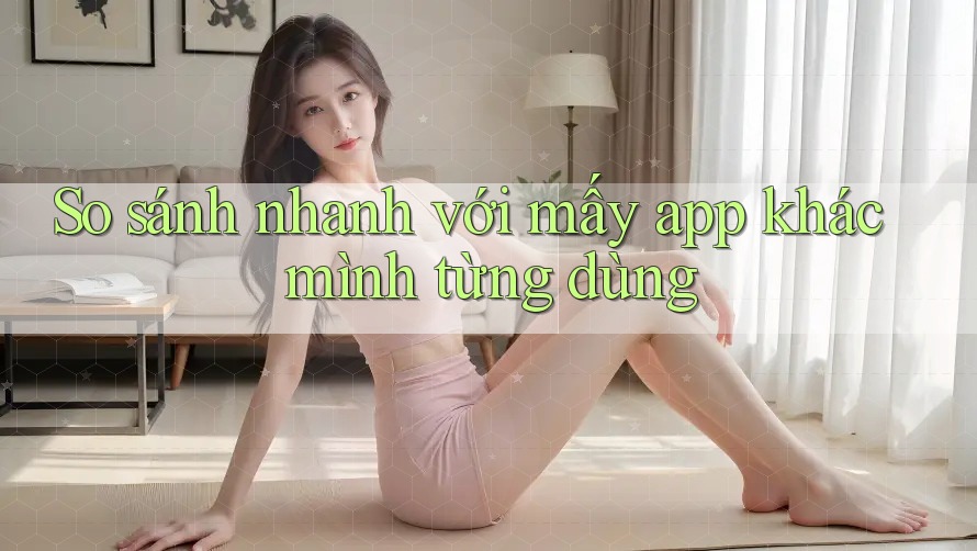 So sánh nhanh với mấy app khác mình từng dùng So sánh nhanh với mấy app khác mình từng dùng