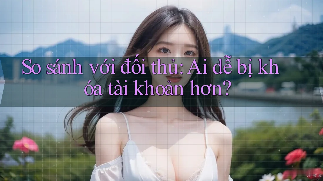 So sánh với đối thủ: Ai dễ bị khóa tài khoản hơn? So sánh với đối thủ: Ai dễ bị khóa tài khoản hơn?
