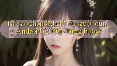Tại sao chọn 8xbet từ người dùng Android (2026)   từng bước
