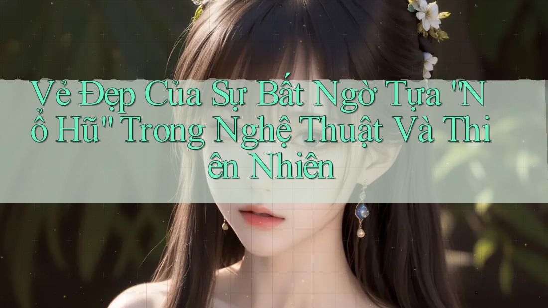 Vẻ Đẹp Của Sự Bất Ngờ Tựa “Nổ Hũ” Trong Nghệ Thuật Và Thiên Nhiên