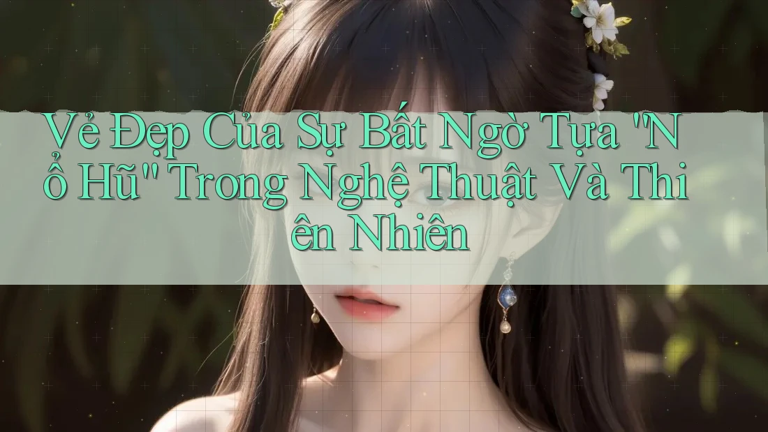 Vẻ Đẹp Của Sự Bất Ngờ Tựa “Nổ Hũ” Trong Nghệ Thuật Và Thiên Nhiên Vẻ Đẹp Của Sự Bất Ngờ Tựa “Nổ Hũ” Trong Nghệ Thuật Và Thiên Nhiên